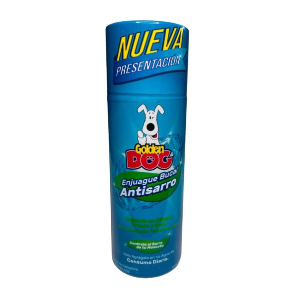 Enjuague Bucal Antisarro Golden Dog - Imagen 3