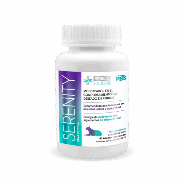 MS-Serenity Tableta Masticable para Perro 60 Tabletas