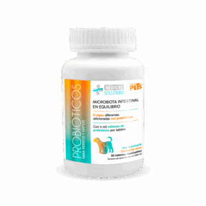 MS-Probiotico para Perros y Gatos 60 Tableta Masticable