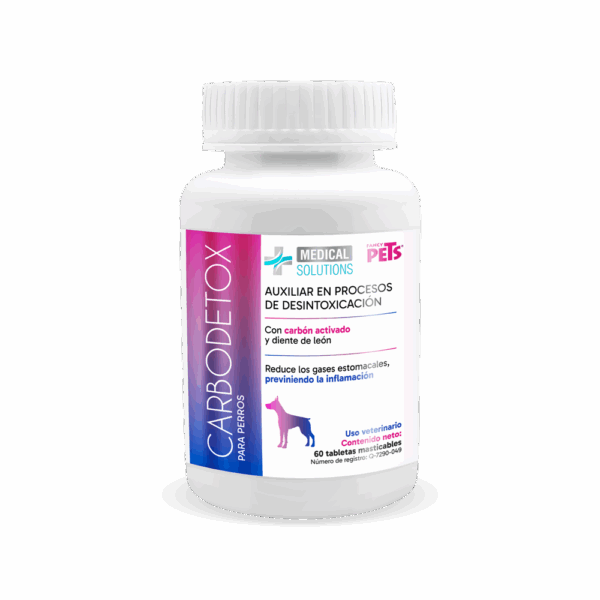 MS-Cabodetox Masticable 60 Tabletas
