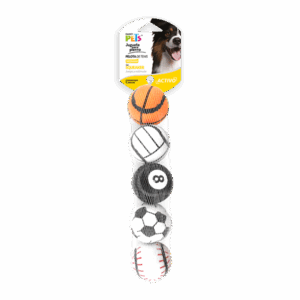 Juguete Pelotas de Tenis con Diseño de Deportes 5 pz