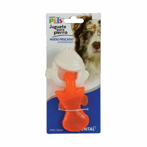Juguete Dental Hueso con Pescado Entrelazado