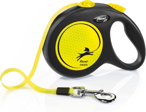 Correa Retractil Neon 5mts