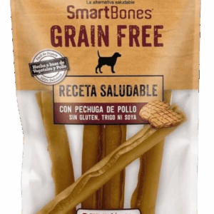 Premio Smartbones sin Grano Stick de Pollo 5 pzas